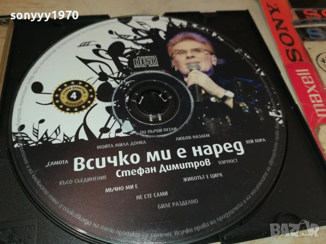 ВСИЧКО МИ Е НАРЕД ЦД 0708251747, снимка 9 - CD дискове - 51288685