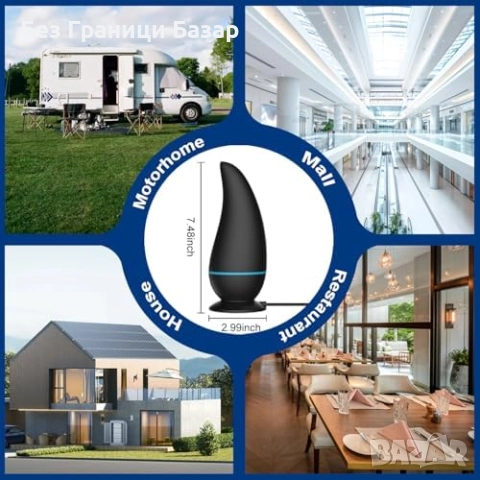 Нова TV антена 560 км HD сигнал с регулируем усилвател и магнитна база, снимка 7 - Друга електроника - 51919655