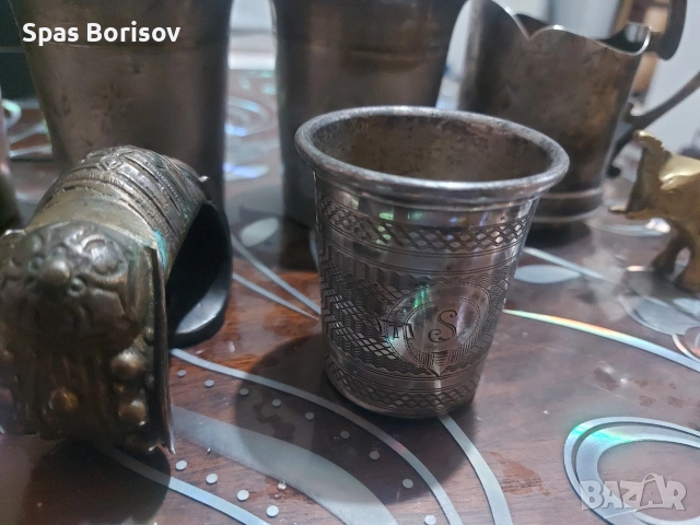 стари чашки сребърни , снимка 6 - Колекции - 53803202