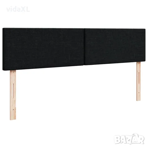 vidaXL Османска легло с матрак и LED, черно, 180x200 см, плат, снимка 10 - Спални и легла - 56147012