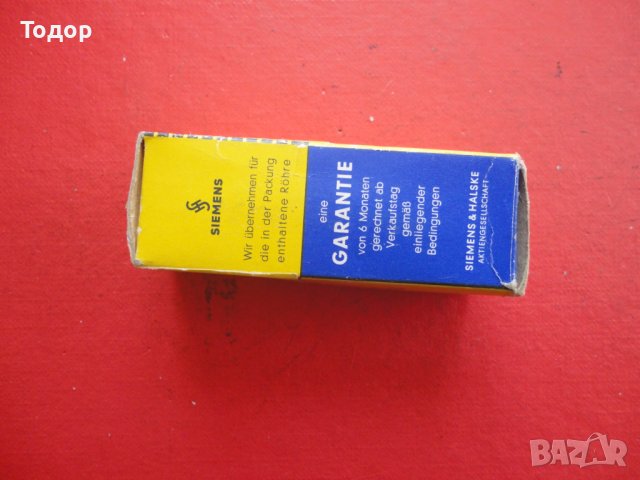 Радиолампа Simens Rohren EF89, снимка 9 - Друга електроника - 41661342