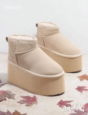 Дамски зимни боти, снимка 3 - Дамски боти - 49626143