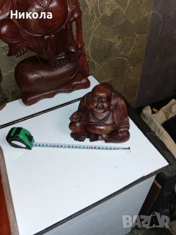 Буда-фън шуй хотей-13см, снимка 2 - Статуетки - 44739978