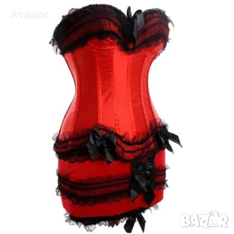 Дамски корсет в 3 части, снимка 3 - Корсети, бюстиета, топове - 42099447