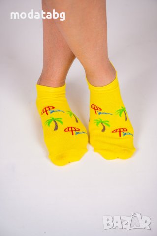 ЧОРАПИ ТЕРЛИК С НАДПИС DO NOT DISTURB/ HOLIDAY ДАМСКИ, снимка 2 - Дамски чорапи - 40859739