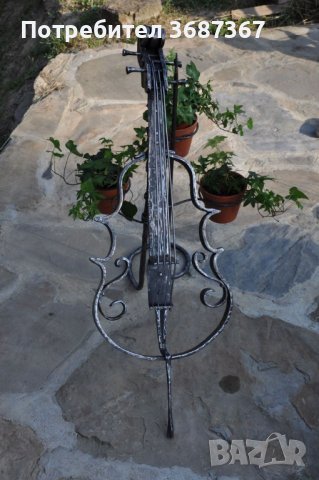 Цветарници и стойки за цветя и саксии от ковано желязо