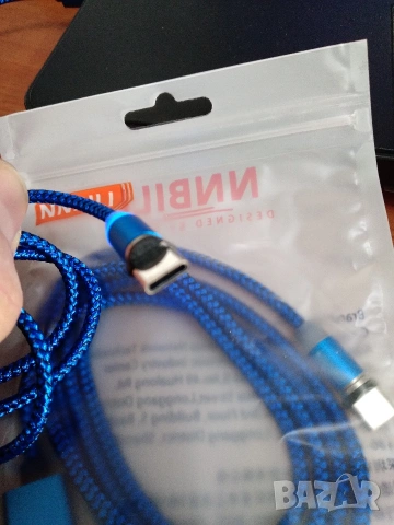 Магнитен кабел за зареждане на телефон. , снимка 6 - Резервни части за телефони - 53254212