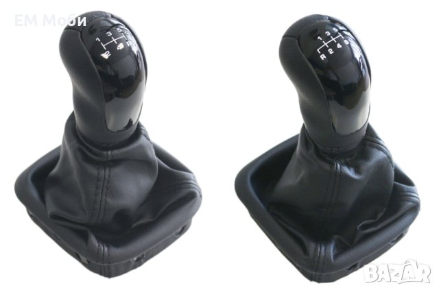 Кожена топка за скоростен лост с Маншон за Мерцедес Mercedes Benz A-Class W168 1997 - 2004