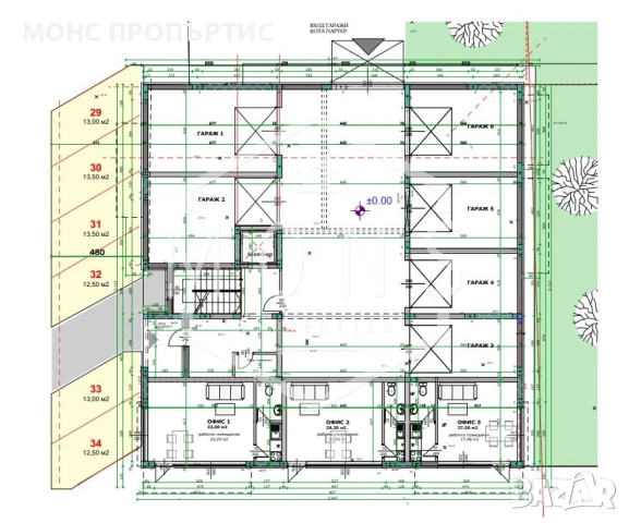 Офис, в новостроящ се затворен жилищен комплекс в кв. "Картала", гр. Велико Търново., снимка 2 - Офиси - 51181111
