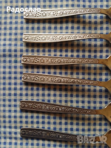 стари руски лъжички за чай, снимка 5 - Прибори за хранене, готвене и сервиране - 53061571