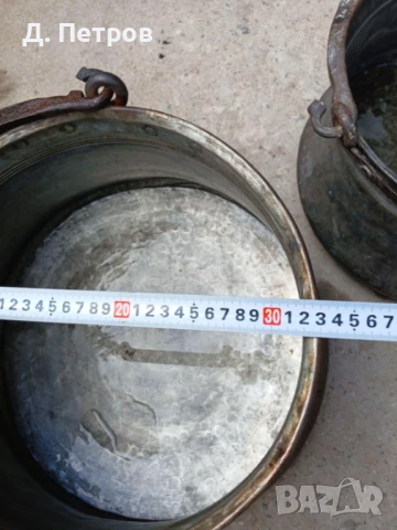 Стар меден котел, снимка 5 - Антикварни и старинни предмети - 51098122