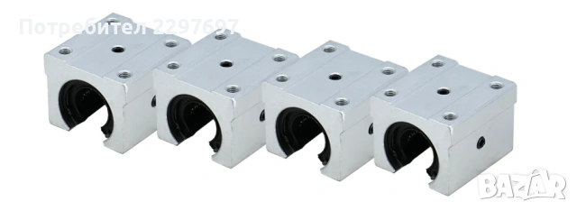 2 бр. Линейна направляваща релса  SBR20 + 4 бр. SBR20UU блокове, снимка 6 - Други инструменти - 53008194