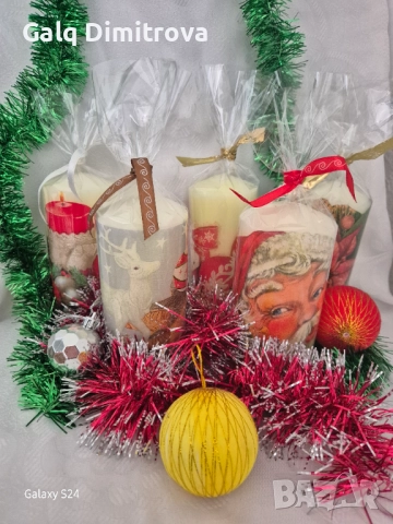 Коледни свещи! 