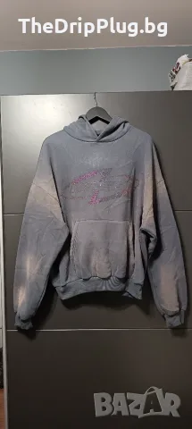 House мъжки суичър размер М с камъчета сив oversized 