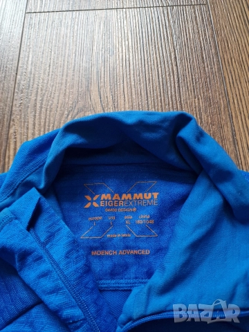 Страхотен мъжки суитчър блуза MAMMUT размер L , снимка 8 - Блузи - 52697978