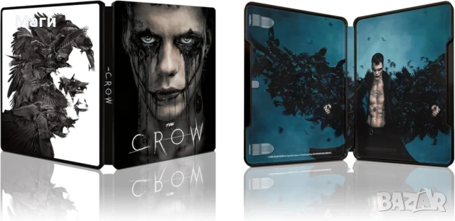 The Crow ( 2024 ) / Гарванът  / UHD 4K + Blu Ray disc / UHD 4K + Блу Рей диск без Бг субтитри , снимка 3 - Blu-Ray филми - 52397169