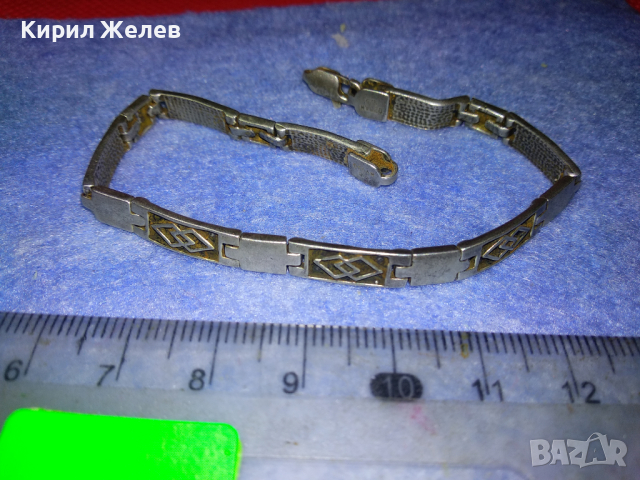 СТАРА МАРКОВА СРЕБЪРНА ГРИВНА СРЕБРО 925 СТИЛНА ОРНАМЕНТИКА ОКСИДАЦИЯ 43773, снимка 5 - Гривни - 44723451