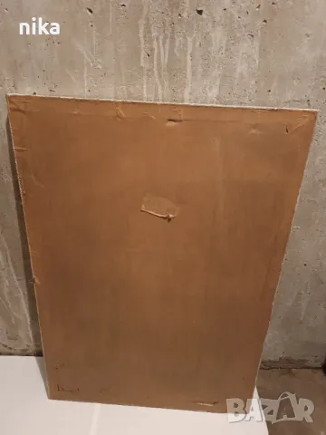 Винтидж картина, принт с дървена винтидж рамка, снимка 3 - Картини - 48577353