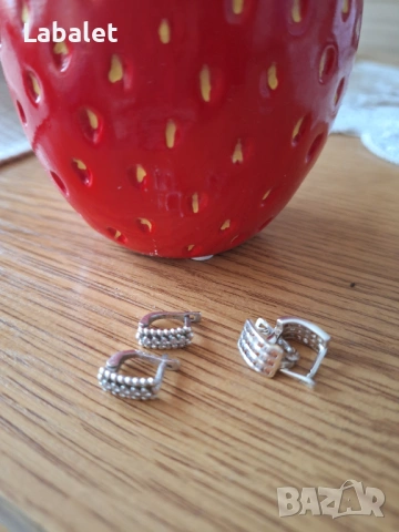 Обеци сребро -видове, снимка 3 - Обеци - 53589135