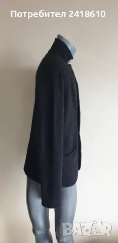 Emporio Armani / Cashmere Mens Size 46 / S - M ОРИГИНАЛ! Мъжка Кашмирена  Жилетка с копчета!, снимка 4 - Пуловери - 48253554