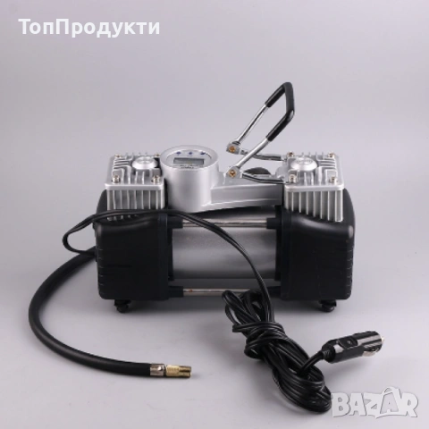 Комплект “Пътна помощ” – компресор за гуми с маркуч за въздух и инструменти  2ц. 12V, снимка 4 - Аксесоари и консумативи - 53147638