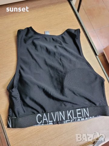  Calvin Klein спортно бюстие- S , снимка 4 - Спортни екипи - 47851512