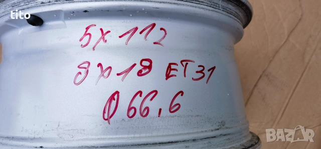 Оригинални 5 112 18 Цола Audi /Ауди, снимка 7 - Гуми и джанти - 53028695