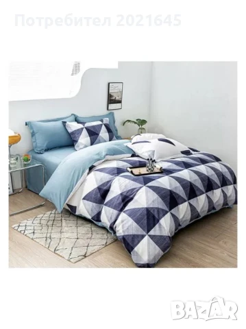 Спален комплект 4 части , снимка 2 - Спално бельо - 51186909