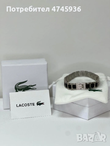 🐊 Луксозна гривна Lacoste на топ цена, снимка 3 - Гривни - 53586863