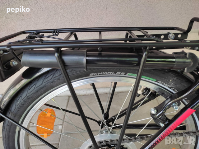 Продавам колела внос от Германия тройно сгъваем велосипед BLACK FOLDO SPORT 20 цола, снимка 15 - Велосипеди - 36520335
