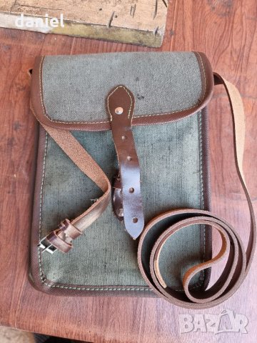 Често Нова военни командирска чанта-брезент и кожа,30/22/8 см, снимка 6 - Оборудване и аксесоари за оръжия - 34160528