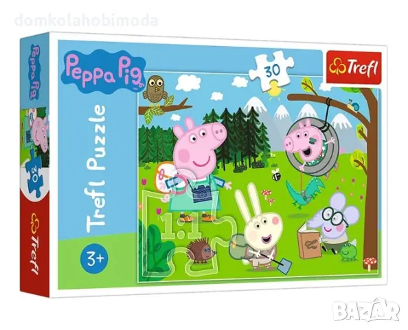 Пъзел Пепа и нейните приятели Trefl, 30 части, 27х20 сантиметра
