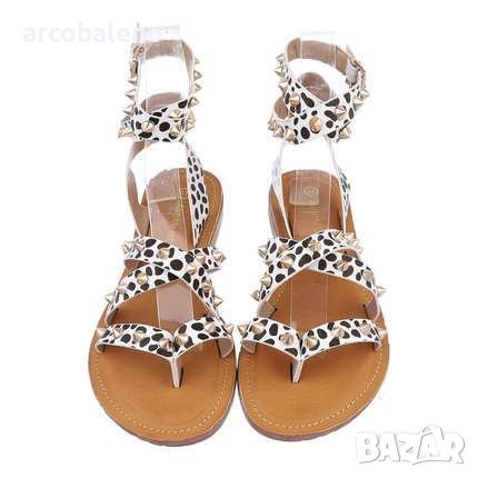 Дамски равни сандали, снимка 4 - Сандали - 41248595