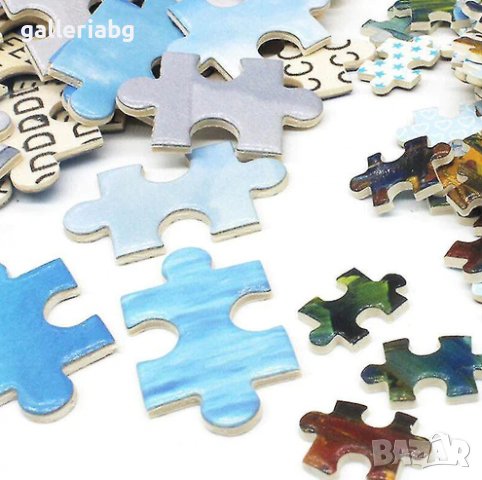 1000 части! Пъзел Love Sea, Santorini, Greece (Санторини, Гърция), снимка 2 - Игри и пъзели - 38983667