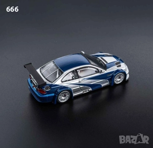DCM 1:64 BMW M3 GTR E46 – Need for Speed, снимка 3 - Други ценни предмети - 52714818