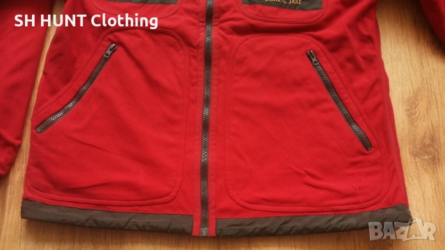 Jahti Jakt AIR-TEX WINDSTOPP Two Face Polar Jacket размер M / L двулицево поларено яке - 2028, снимка 12 - Екипировка - 53386102