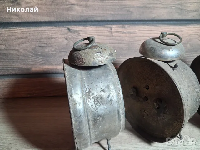 Лот Стари Будилници за части реставрация Юнгханс Густав Бекер, снимка 16 - Антикварни и старинни предмети - 56239670