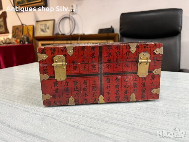 Корейска дървена кутийка. №4638, снимка 5 - Колекции - 42522090