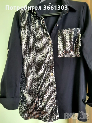 Дамски ефектни ризи , снимка 5 - Ризи - 52788821