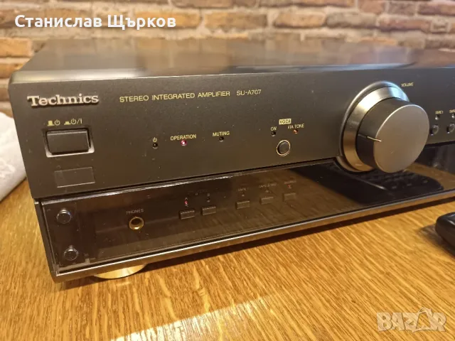 Technics SU-A707 Stereo Integrated Amplifier , снимка 2 - Ресийвъри, усилватели, смесителни пултове - 47977000