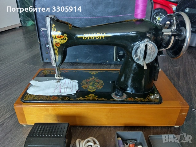 Продавам шевна машина Юнион, снимка 10 - Шевни машини - 53138873