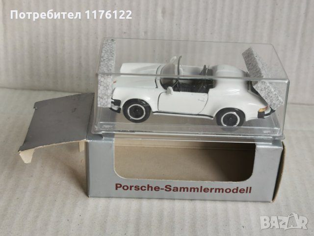 1/43 NZG Porsche 911 Turbo / Targa / Cabriolet / Roadster /Made In Germany/ Порше Модели Нови В Кути, снимка 3 - Коли, камиони, мотори, писти - 35997690