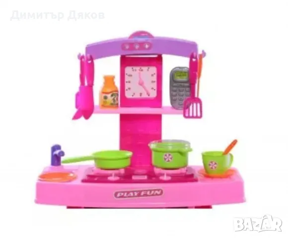 Кухня с аксесоари, Happy Chef, снимка 3 - Играчки за стая - 48153602