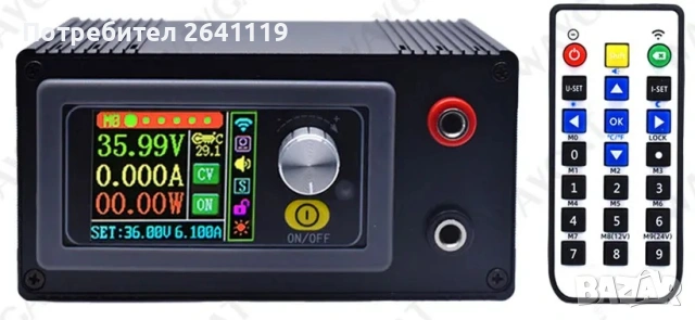 Програмируем понижаващ DC модул