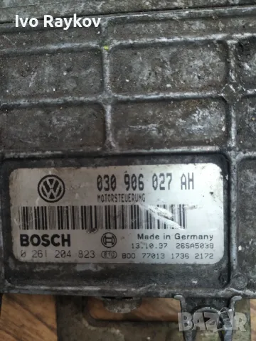 Компютър двигател 1.0 I VW Polo Lupo Seat Arosa Ibiza 030 906 027 AH 0-261-204-823, снимка 3 - Части - 49470457