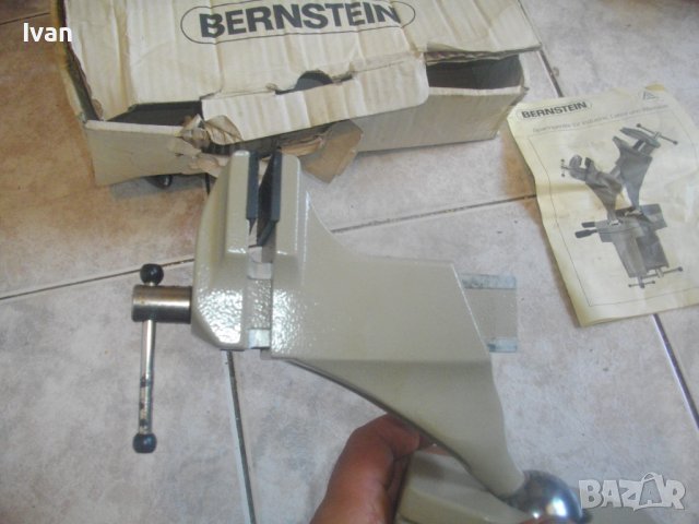 Ново Немско Профи Менгеме Въртеливо На 180 Градуса-С Ябълковиден Шарнир-Голямо-Захват 10 см-Комплект, снимка 16 - Менгемета - 42115818