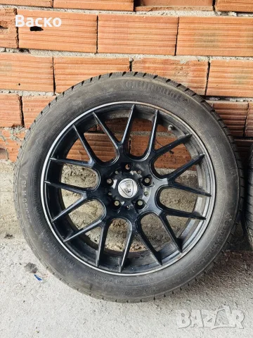 Aluett 18 джанти с гуми 5х120 за BMW, снимка 8 - Гуми и джанти - 55911605