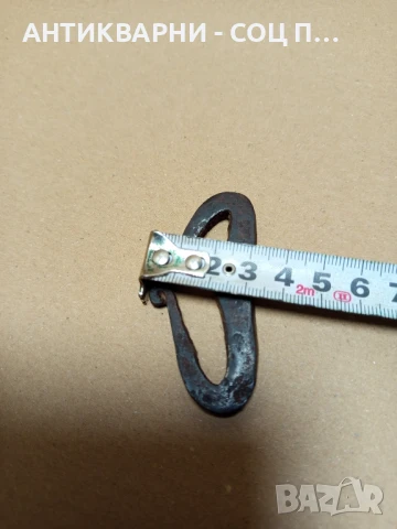 Стар Ръчно Кован Чакмак За Палене На Огън Антика., снимка 6 - Антикварни и старинни предмети - 50842846