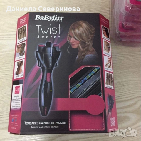 Уред за сплитане на коса Twist Secret / Материал: пластмаса., снимка 2 - Аксесоари за коса - 53642518