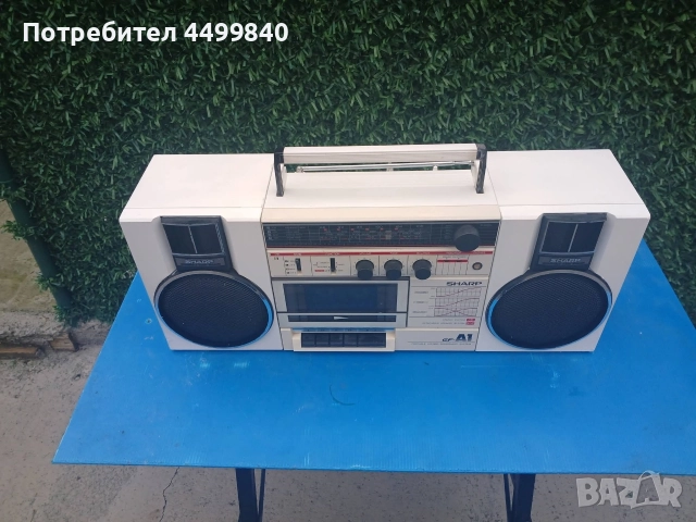 ПРОДАВАМ КАСЕТОФОН ( SHARP GF-A1 JAPAN) , снимка 2 - Радиокасетофони, транзистори - 52921668